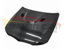 German Car Accessories 2009-2012 BMW 3-Series V Style Carbon Fiber Hood E90/E91 LCI