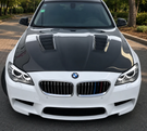 German Car Accessories 2011-2017 BMW 5-Series/M5 DT Style Carbon Fiber Hood F10/F11