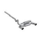 MBRP 2016+ Ford Focus RS 3in Aluminized Dual Outlet Cat-Back Exhaust mbrpS4203AL