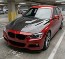 German Car Accessories 2012-2018 BMW 3-Series M Style Carbon Fiber Hood F30/F31