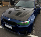 German Car Accessories 2012-2018 BMW 3-Series M Style Carbon Fiber Hood F30/F31