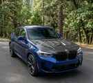 German Car Accessories 2018-2025 BMW X3/X4/X3M/X4M Glass Engine Cover Carbon Fiber Hood G01/G02/F97/F98