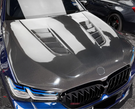 German Car Accessories 2017-2023 BMW 5-Series/M5 V Style Carbon Fiber Hood G30/G31/F90