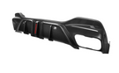 German Car Accessories 2019+ BMW X6 3 Piece Carbon Fiber Rear Diffuser with LED Brake Light G06