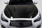 Carbon Creations 2014-2023 Infiniti Q50 S Concept Hood - 1 Piece - 116367