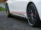 German Car Accessories 2012-2018 BMW F30 M Performance Style Carbon Fiber Side Skirt F30