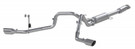 MBRP 2021+ Ford F150 2.7L/3.5L/5.0L 3in Aluminized Steel Cat-Back 2.5in Dual Split Side Exhaust mbrpS5213AL