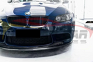 German Car Accessories 2007-2013 BMW M3 V1 Style Carbon Fiber Front Lip E90/E92/E93
