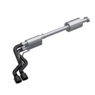 MBRP 2021+ Ford F150 Black Coated Dual Pre-Axle (Street Profile) 2.5in OD Tips 3in Cat Back Exhaust mbrpS5219BLK