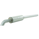 MBRP 04-08 Ford F150 Cat Back Single Side Turn Down Aluminized Exhaust mbrpS5220AL