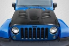 Carbon Creations 2007-2018 Jeep Wrangler Viper Look Carbon Fiber Hood - 113645