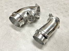 MAD BMW S58 G80 G82 G87 F97 F98 M3 M4 M2 X3M X4M High Flow Inlets Polished Silver -Open Box