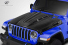 Carbon Creations 2007-2018 Jeep Wrangler JK Hood - 1 Piece - 115894