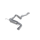 MBRP 2021+ Ford Bronco 2.3L/2.7L EcoBoost 3in Aluminized Steel Catback Exhaust mbrpS5235AL