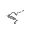 MBRP 2021+ Ford Bronco 2.3L/2.7L EcoBoost 3in Aluminized Steel Catback Exhaust mbrpS5235AL