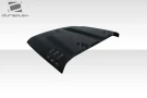 Duraflex 2007-2018 Jeep Wrangler JK Rage Hood - 1 Piece - 116895