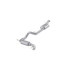 MBRP 2021-2023 Ford Bronco 2.3L/2.7L Aluminized Steel 3in Cat-Back, Single High Clearance Rear Exit mbrpS5245AL