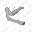 MBRP 2017+ Ford F-250/F-350 6.2L/7.3L Super/Crew Cab Single Side 4in T304 Catback Exhaust mbrpS5247304