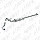 MBRP 2015 Ford F-150 2.7L / 3.5L EcoBoost 3in Cat Back Single Side Alum Exhaust System mbrpS5253AL