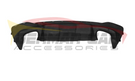 German Car Accessories 2014-2018 BMW X4 3D Style Carbon Fiber Rear Diffuser F26