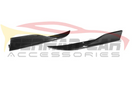 German Car Accessories 2022+ BMW i4 Carbon Fiber X Style 3 Piece Rear Diffuser G26