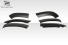 Duraflex 2011-2022 Jeep Grand Cherokee Power Rear Fender Flares - 6 Piece - 116867