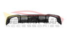 German Car Accessories 2019-2022 BMW 3-Series Carbon Fiber Rear Diffuser with LED Brake Light G20 320i 330i