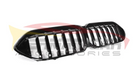 German Car Accessories 2019+ BMW 2-Series Single Flat Kidney Grilles F44