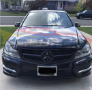 German Car Accessories 2008-2014 Mercedes-Benz C-Class AMG Style Front Grille W 204