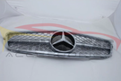 German Car Accessories 2008-2014 Mercedes-Benz C-Class AMG Style Front Grille W 204