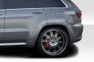 Duraflex 2011-2022 Jeep Grand Cherokee SRT Look Rear Fender Flares - 4 Pieces - 117454