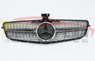 German Car Accessories 2008-2014 Mercedes-Benz C-Class Diamond Style Front Grille W204
