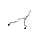 MBRP 22-23 Ford F150 T304 5in OD Carbon Fiber Tip Dual Rear Exit 3in Cat Back Exhaust mbrpS52683CF
