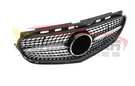 German Car Accessories 2014-2016 Mercedes-Benz E-Class Diamond Style Front Grille W212 Face Lift