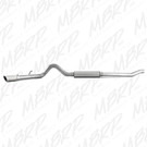 MBRP 2003-2007 Ford F-250/350 6.0L EC/CC Cat Back Single Side (Stock Cat)  mbrpS6208AL