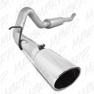 MBRP 2003-2007 Ford F-250/350 6.0L EC/CC Cat Back Single Side (Stock Cat)  mbrpS6208AL