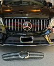 German Car Accessories 2016-2019 Mercedes-Benz GLS GTR Style Front Grille W166 Facelift