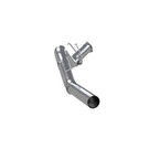 MBRP F-250/350/450 6.7 L 5in Filter Back Single Side Exit No Muffler AL mbrpS62530PLM