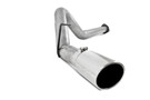 MBRP 11-14 Ford 6.7L F-250/350/450 4in Filter Back Single Side Exit Alum and Down Pipe Exhaust mbrpS6284AL