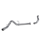 MBRP 11-14 Ford 6.7L F-250/350/450 4in Filter Back Single Side Exit Alum and Down Pipe Exhaust mbrpS6284AL