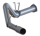 MBRP 2015 Ford F250/350/450 6.7L 4in Single Side Exit Aluminized Exhaust Includes 5in Tip mbrpS6287AL