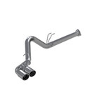 MBRP 2015 Ford F250/350/450 6.7L 4in Filter Back Dual Single Side Exit 5in Tips T409 Exhaust mbrpS6288409