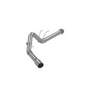 MBRP 17-19 Ford F250/350/450 6.7L 4in Aluminized Filter Back Single Tip Exhaust System  mbrpS6289AL