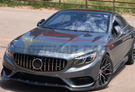 German Car Accessories 2015-2018 Mercedes-Benz S500/S550 Carbon Fiber Front Lip C217/W217/A217 Coupe/Cabriolet