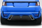 Duraflex 2014-2017 Land Rover Range Rover Sport Sollera Rear Bumper Cover - 1 Piece