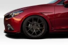 Duraflex 2014-2018 Mazda 3 Macer Front Fenders - 2 Piece - 118427
