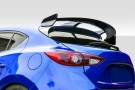 Duraflex 2014-2018 Mazda 3 Widow Rear Wing Spoiler - 1 Piece - 118630