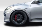 Duraflex 2010-2013 Mazda 3 Evolved Front Fenders - 2 Pieces - 119295
