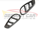 German Car Accessories 2015-2018 Mercedes-Benz C-Class Carbon Fiber Front Fender Vent Trim | W205