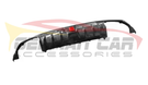 German Car Accessories 2019-2023 Mercedes-Benz C-Class/C63 AMG B Style Carbon Fiber Rear Diffuser with Brake Light | W205 Sedan